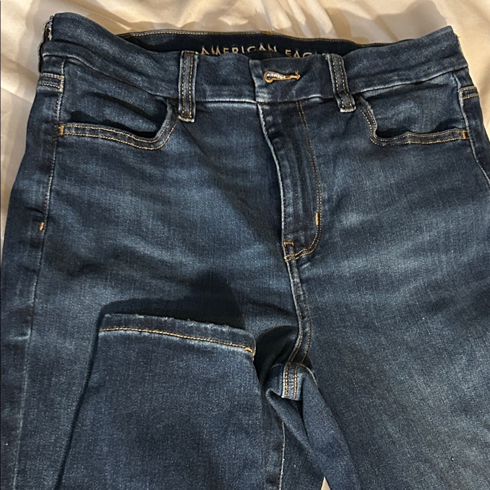 American Eagle Dark Blue Denim Pants